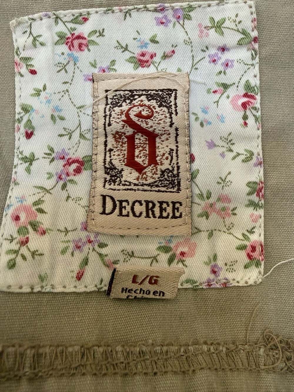 Decree Jacket Size L